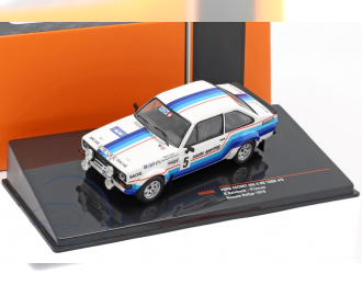 FORD Escort MKII RS1800 #5 "Sachs" Hainbach/Linzen Rally Hessen 1978, white / blue