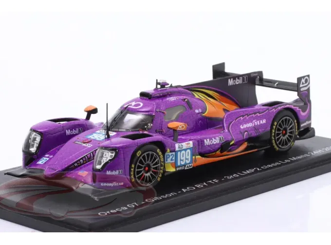 ORECA 07 №199 3rd LMP2 class 24h LeMans P. J. Hyett, Dane Cameron, Louis Deletraz (2025)