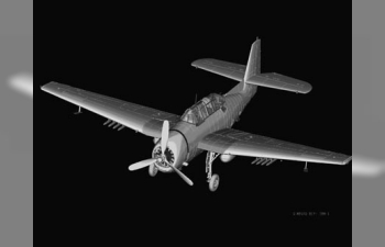 Сборная модель Самолет TBM-3 Avenger Torpedo Bomber