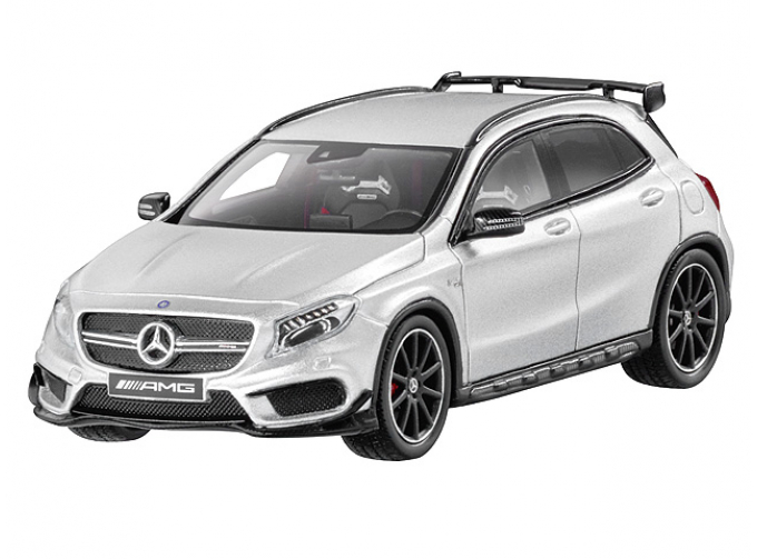 MERCEDES-BENZ GLA 45 AMG X156, Edition 1 designo «Серебристый иридий» magno