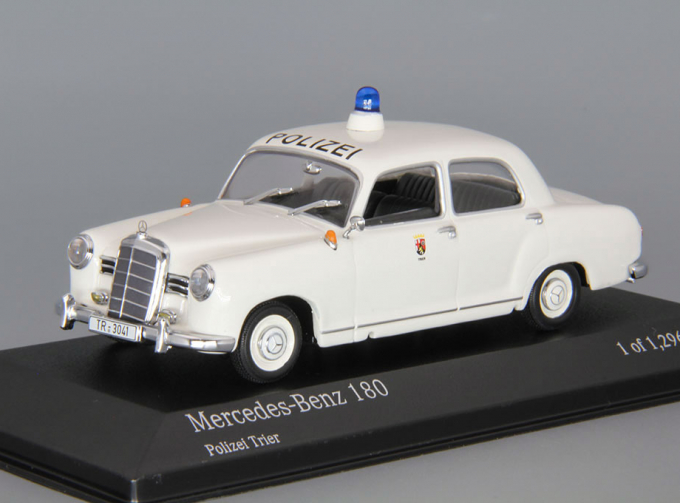 MERCEDES-BENZ 180 "Polozei Trier", white