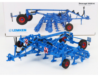 LEMKEN Smaragd 9/600k - Semi-mounted Field Cultivator, Blue