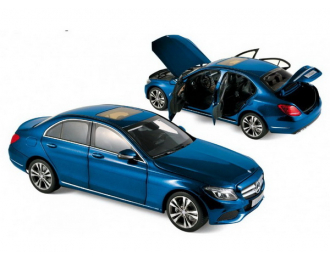 MERCEDES-BENZ C-Klasse Avantgarde (W205) 2014 Blue Metallic