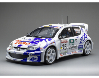 PEUGEOT 206 WRC Team Peugeot ESSO №15 2nd Rally Sanremo G.Panizzi/H.Panizzi (1999)