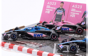 ALPINE A523 Formula 1 Esteban Ocon №31, Pierre Gasly №10 (2023)