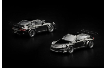 PORSCHE RWB 997 *The Dark Chrome Series*, dark chrome