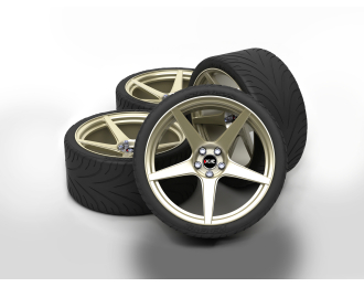 Набор дисков XXR 535 18 дюймов (с покрышками)