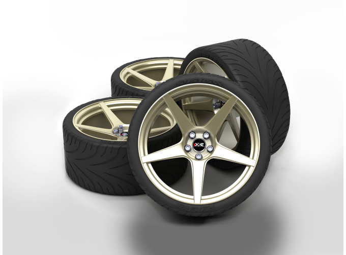 Набор дисков XXR 535 18 дюймов (с покрышками)