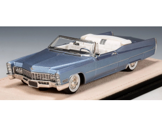 CADILLAC DE VILLE Cabriolet Open (1967), blue