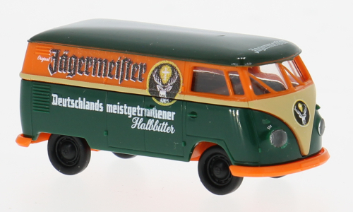 VOLKSWAGEN T1b Kasten Jägermeister (1960), green/orange