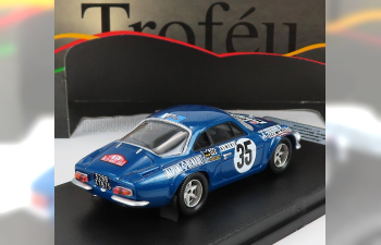 RENAULT Alpine A110 1600s (night Version) N35 Rally Montecarlo (1972) J.m.jacquemin - D.jacquemin-lebeau, Blue