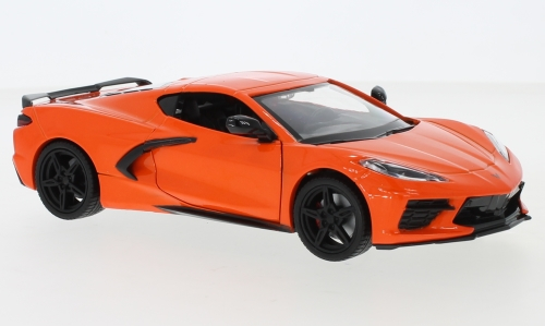 CHEVROLET Corvette C8 Stingray (2020), orange