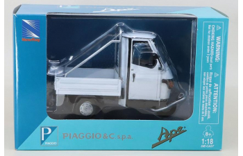 Ape Piaggio Cross 50, white