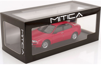 ALFA ROMEO 156 2.5 V6 24v (1997) – Black Interior, Rosso Alfa Red