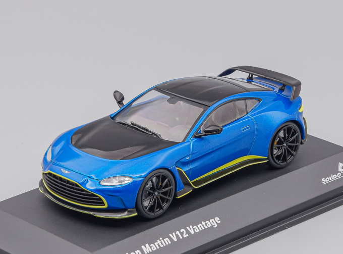 ASTON MARTIN V12 Vantage (2023), blue metallic