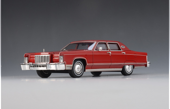 LINCOLN Continental 1976, красный