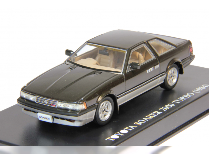 TOYOTA Soarer 2000 Turbo MZ10 (1984), metallic black