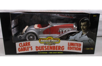 DUESENBERG SJ Roadster Clark Gable (1935), silver red