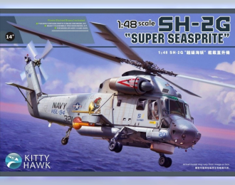 Сборная модель Американский противолодочный вертолет Kaman SH-2G Super Seasprite