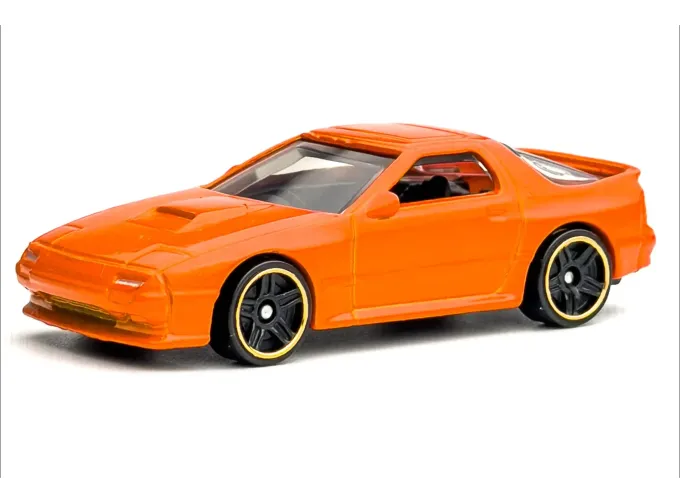 MAZDA Savanna RX-7 FC3S (1989), orange