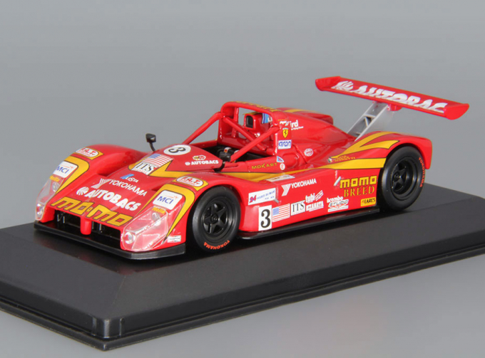 FERRARI 333 SP Le Mans Moretti Rcing Moretti / Theys (1997), red