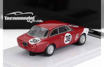 ALFA ROMEO Giulia 1600 Sprint Gta №36 Sebring (1966) John Rindt, Red