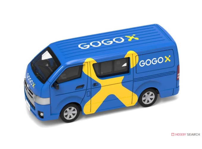 TOYOTA Hiace #07 *GOGOX*, blue / yellow