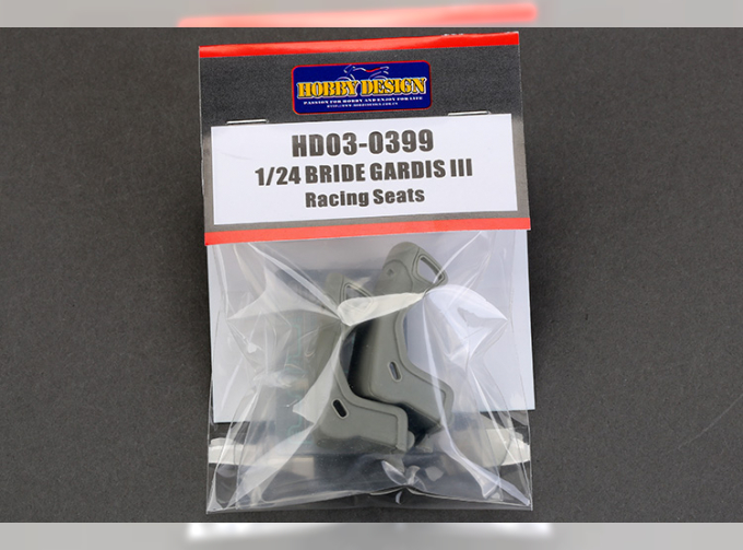 Набор для доработки Bride Gardis III Racing Seats (Resin+PE+Decals)