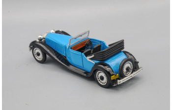 BUGATTI 41 Royale Cabriolet Open (1927), black/blue