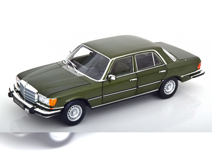 MERCEDES-BENZ 350 SE W116 US-Version (1973), dark green-metallic