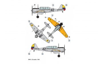 Сборная модель Curtiss-Wright SNC-1 Falcon II