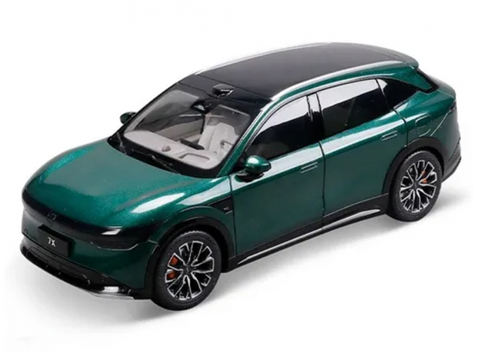 ZEEKR 7X (2024), зеленый