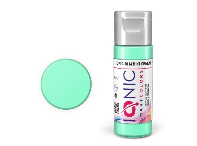 Краска акриловая IONIC Мятно-зелёный / Mint Green, 20мл