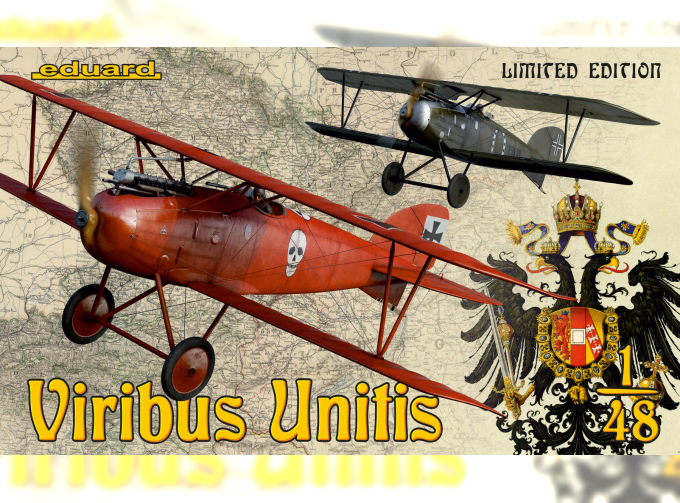 Сборная модель Viribus Unitis Albatros D.iii Oeffag