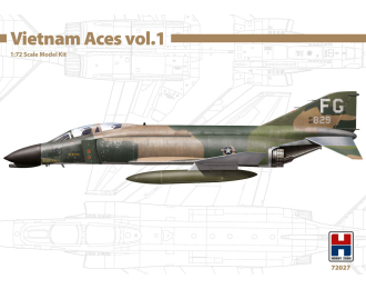 Сборная модель Самолет F-4C Phantom II - Vietnam Aces vol.1