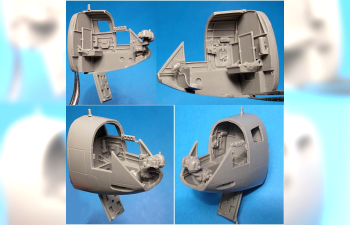 B-24 Liberator Wheel Wells and Main Landing Gear for Revell