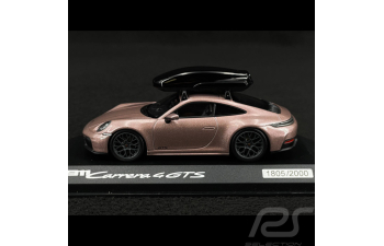 PORSCHE 911 992-2 Carrera 4 Gts Coupe With Roof Box (2024), Frozen Berry Met