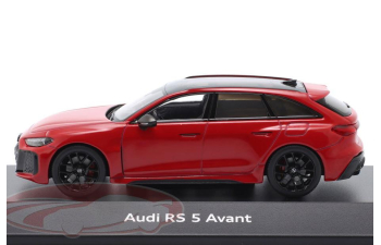 AUDI RS 5 Avant (B10) (2025), red