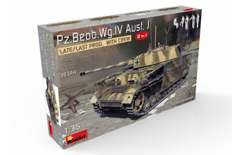 Сборная модель Немецкий командирский танк Pz.Beob.Wg.IV A