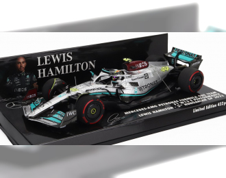 MERCEDES-BENZ GP F1 W13e Team Mercedes-amg Petronas F1 №44 2nd Hungarian Gp (2022) Lewis Hamilton, Silver Green