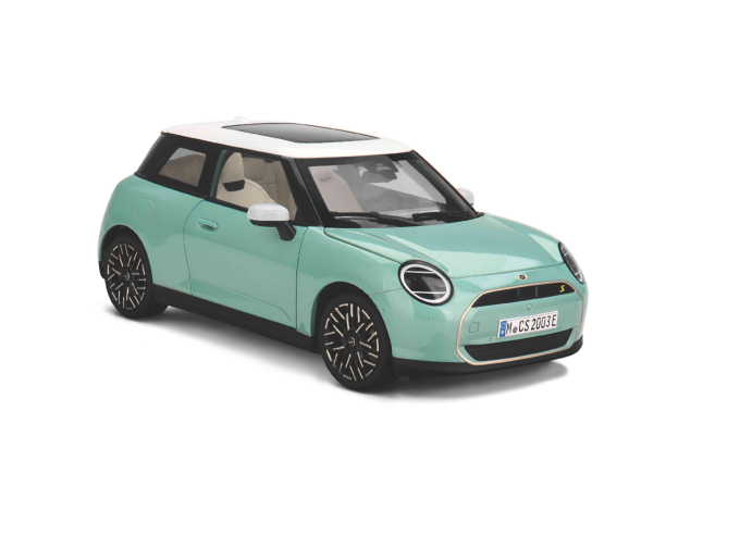 MINI Cooper Se (2023), Ocean Wave Green