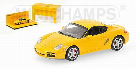 PORSCHE Cayman S (987) «Linea Giallo» 2005, yellow
