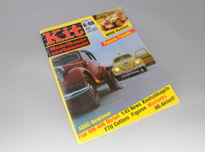 Журнал Kit Modellbauen und Sammeln 6/88 Juni