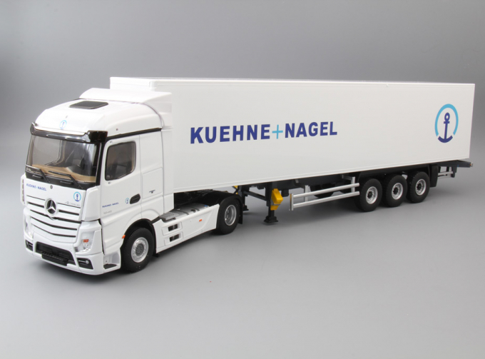 MERCEDES-BENZ Actros 2 Fourgon Kuene Nagel, white