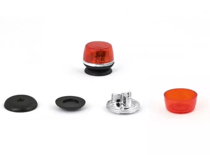 Проблесковый маяк Tesla VMM 012/024, красный