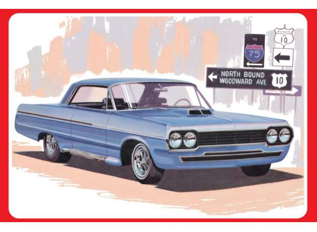 Сборная модель Ford Mustang II Concept Car, plastic modelkit 1963