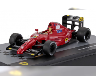 FERRARI F1 F1-90 №1 Season (1990) Alain Prost - Con Vetrina - With Showcase, Red Black