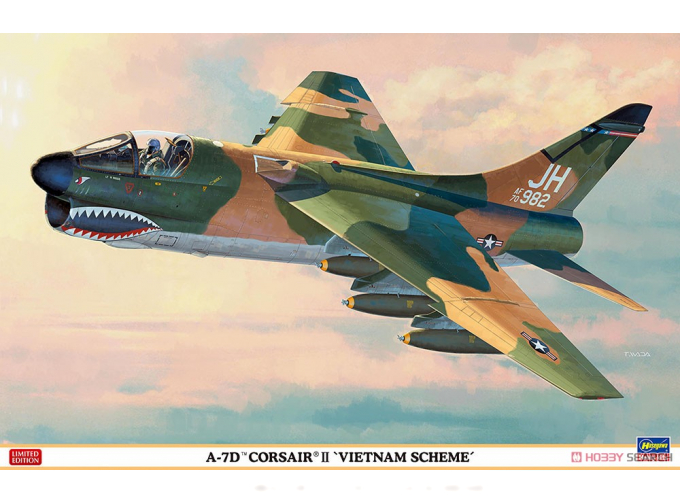 Сборная модель CHANGE VOUGHT A-7d Corsair Ii Vietnam Scheme Airplane Military 1945