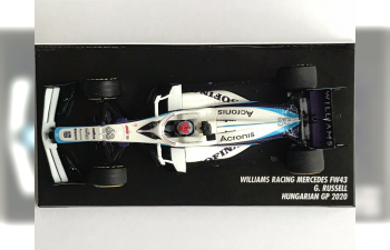 WILLIAMS RACING FW43 - GEORGE RUSSEL - HUNGARIAN GP 2020