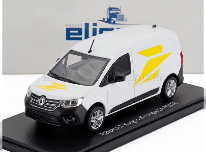 RENAULT Kangoo Electric La Poste (2020), White Yellow